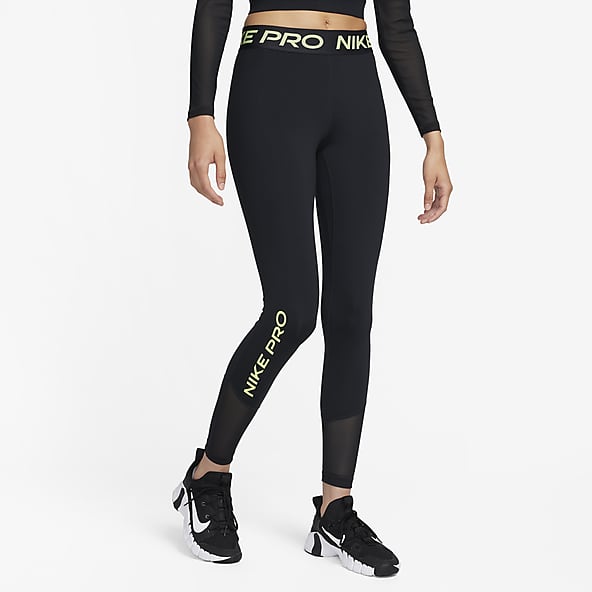 Nike pro warm women's mid-rise training tights top